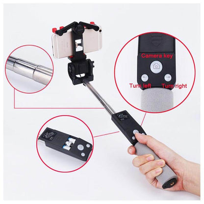 Selfie-Stick "BeeldBoog" met 360° Rotatie & Bluetooth Afstandsbediening