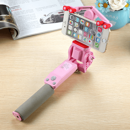 Selfie-Stick "BeeldBoog" met 360° Rotatie & Bluetooth Afstandsbediening
