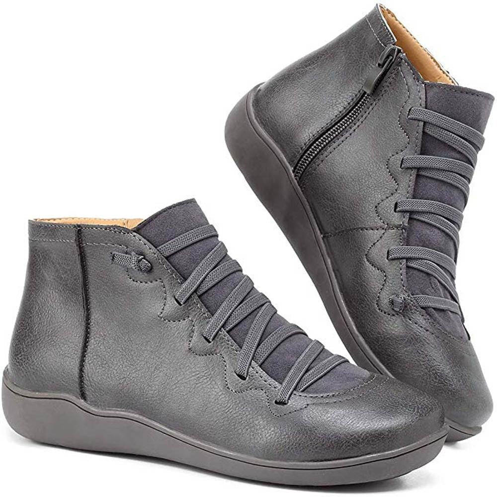 ComfortStijl Dames Orthopedische Enkellaarsjes