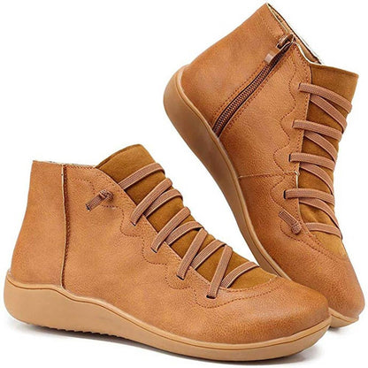 ComfortStijl Dames Orthopedische Enkellaarsjes