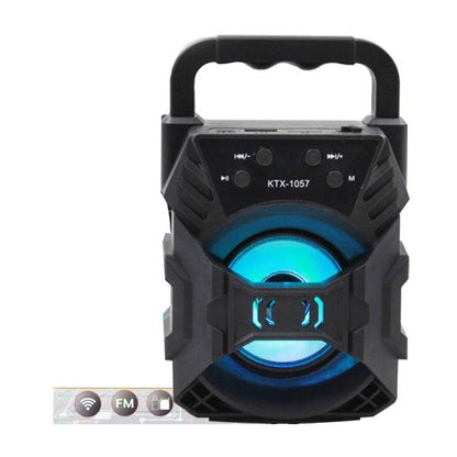 SoundPulse Draadloze Speaker – Bluetooth Luidspreker met FM, USB & Lichtshow