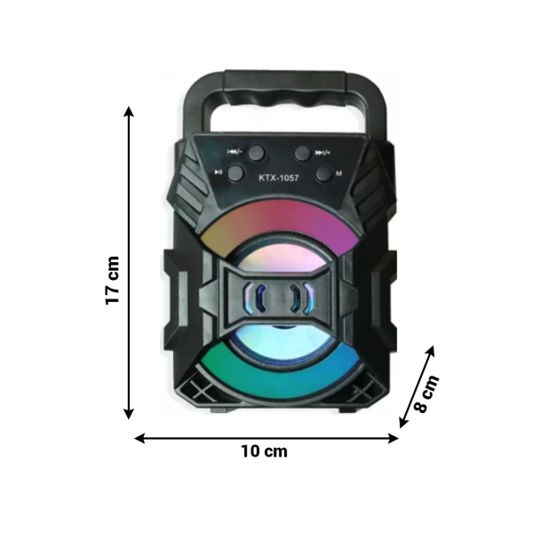 SoundPulse Draadloze Speaker – Bluetooth Luidspreker met FM, USB & Lichtshow