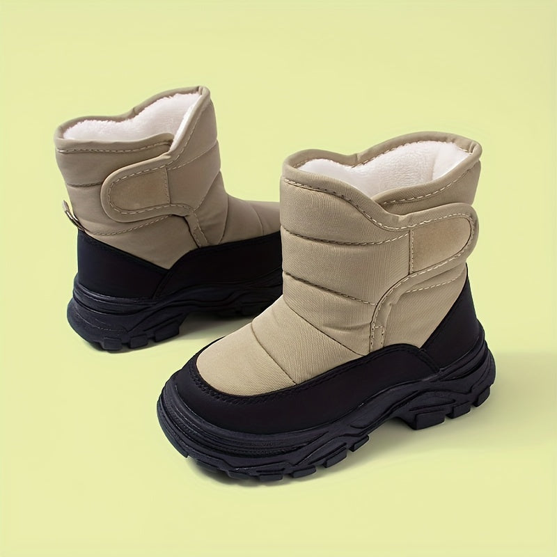 Winterstap Kinder Sneeuwlaarzen – Warme Fleecevoering en Antislipzool