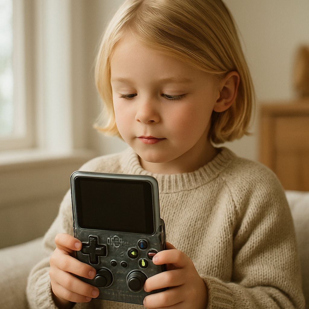 RetroNova Handheld Spelcomputer met 3,5 Inch IPS Scherm