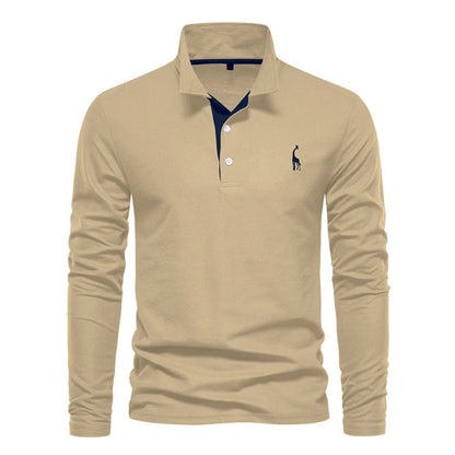 Klassiek Heren Polo Shirt met Knoopsluiting - Casual en Elegant