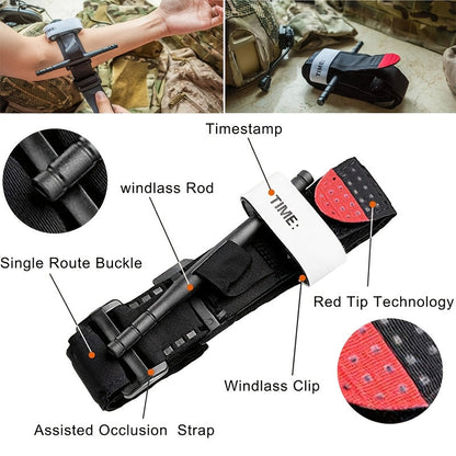 TravelAid EHBO Kit – Compacte Eerste Hulp Set voor Reizen & Outdoor