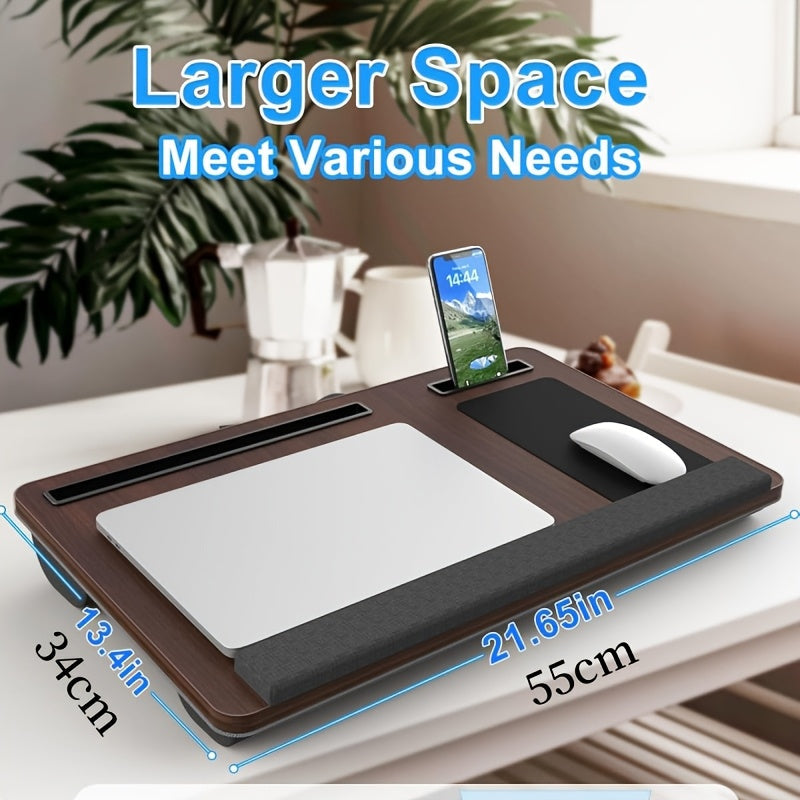 Ergonomische Laptophouder met Polssteun en Apparaatsleuven