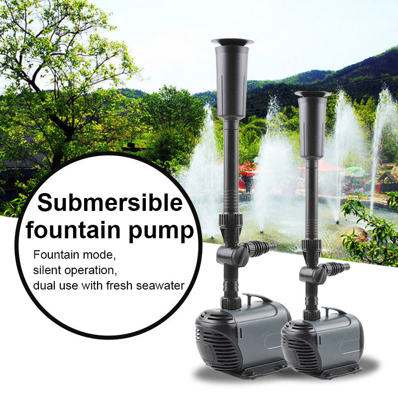 AquaStroom Fonteinpomp – Verstelbare Waterpomp voor Vijvers en Tuindecoratie