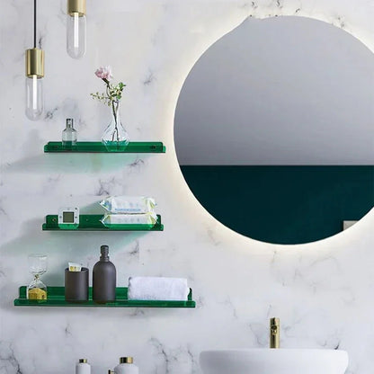 Moderne Acryl Wandplank - Stijlvolle Opberging voor Badkamer en Woonkamer