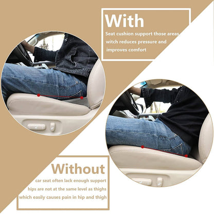 Ergonomisch autostoelkussen met geheugenschuim - 8,9 cm hoogte