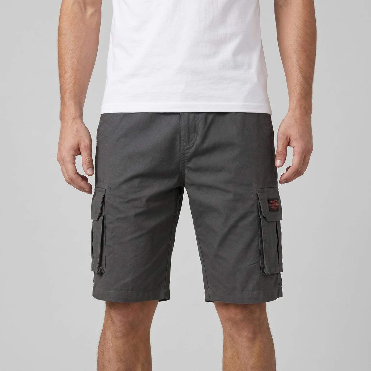 Relaxed Fit Cargo Shorts met Meerdere Zakken - Heren Casual