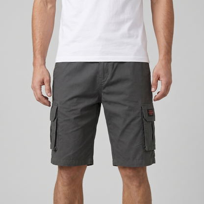 Relaxed Fit Cargo Shorts met Meerdere Zakken - Heren Casual
