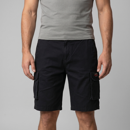 Relaxed Fit Cargo Shorts met Meerdere Zakken - Heren Casual
