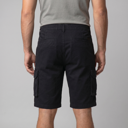 Relaxed Fit Cargo Shorts met Meerdere Zakken - Heren Casual