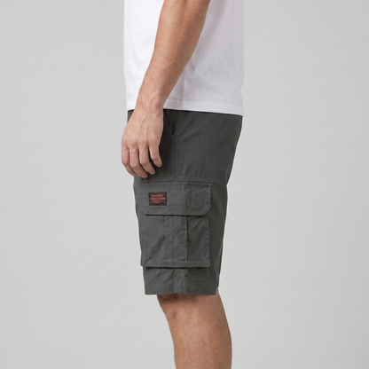 Relaxed Fit Cargo Shorts met Meerdere Zakken - Heren Casual