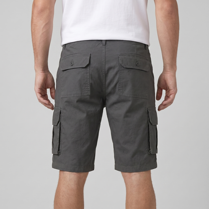 Relaxed Fit Cargo Shorts met Meerdere Zakken - Heren Casual