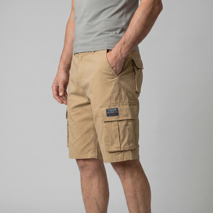 Relaxed Fit Cargo Shorts met Meerdere Zakken - Heren Casual