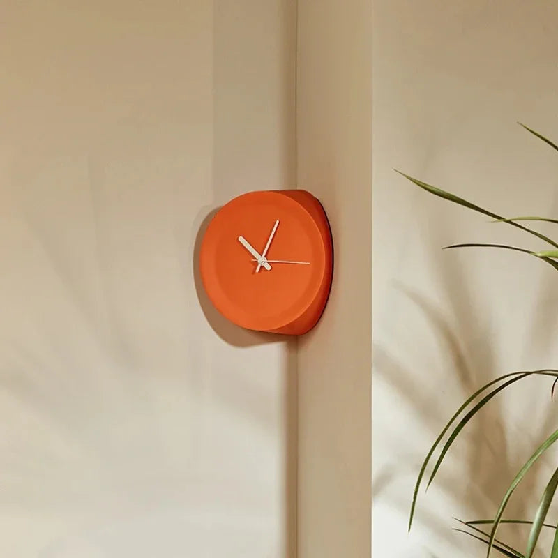 Hoekwandklok 3D-geprint - Modern design voor kleine ruimtes