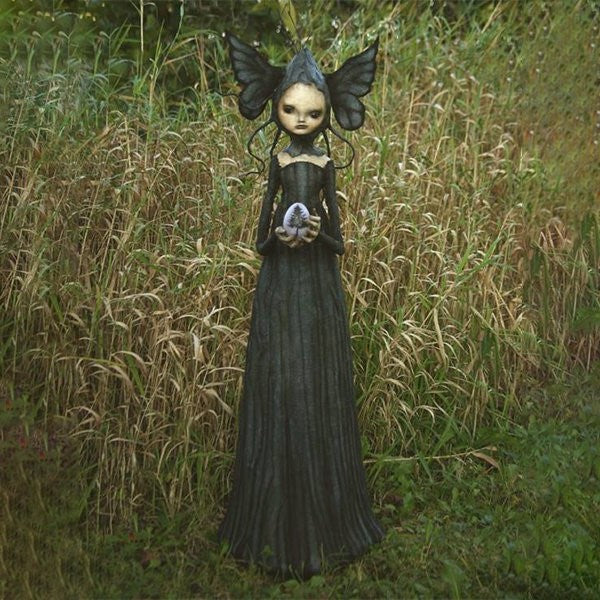 DarkWitch Beeldjes – Duistere Resin Heksenbeeldjes voor Halloween & Gotische Decoratie