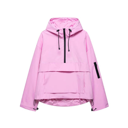 Waterdichte Dames Anorak Regenjas – Ademend en Lichtgewicht