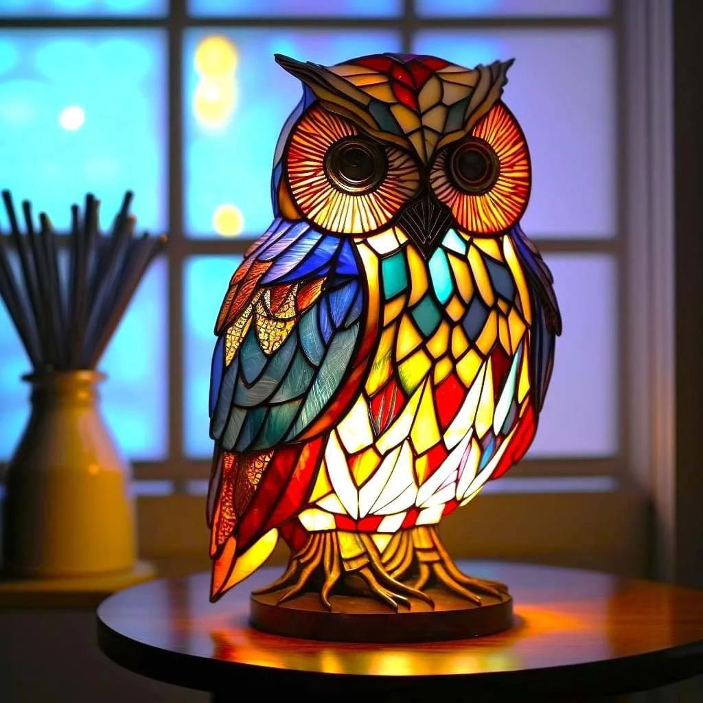 Moderne Kunst Designlamp – Handgemaakt & Warm Sfeerverlichting