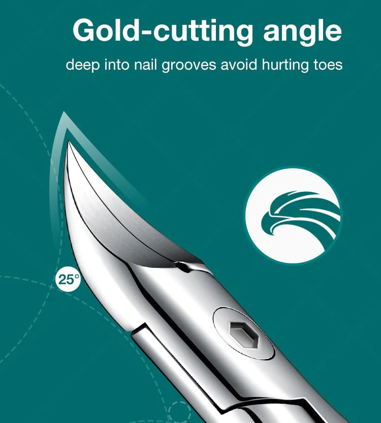 PrecisioClip ergonomische teennagelknipper voor nauwkeurige voetverzorging