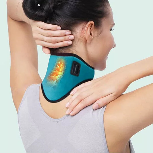 Verwarmde Cervicale Kraag – Nekwarmteband tegen Spierspanning en Hoofdpijn