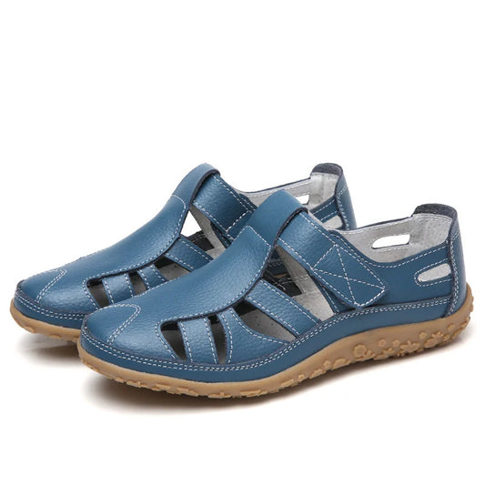 Comfortiva – Veterloze Platte Schoenen met Antislipzool