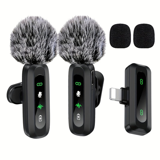 SoundSnap Draadloze Clipmicrofoon – USB-C Microfoon voor Smartphone en Tablet
