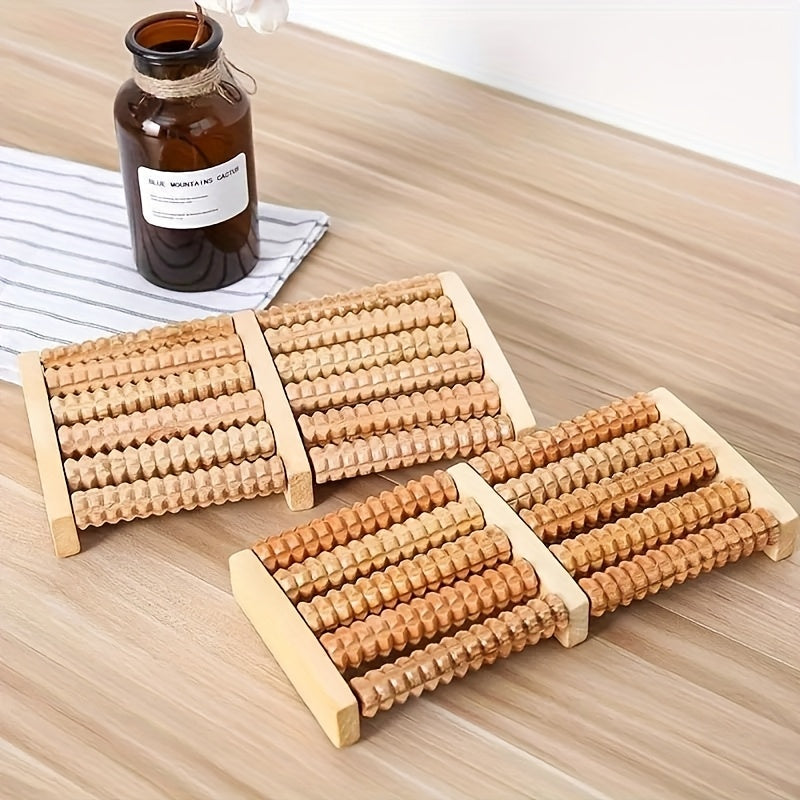 Houten Voetroller – Verminder Spanning en Stimuleer Doorbloeding