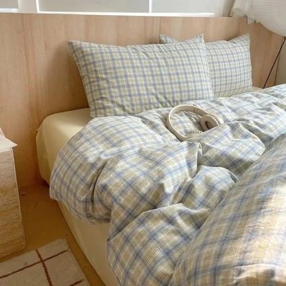 Geometrisch Katoenen Dekbedovertrek Set - 100% Katoen, 400TC