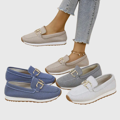 Dames Comfort Loafer Sneakers met Antislipzool en Lichtgewicht