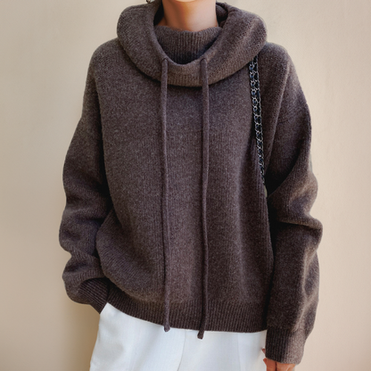Merino Dames Coltrui – Zachte Warme Trui voor Elegante Winterstijl