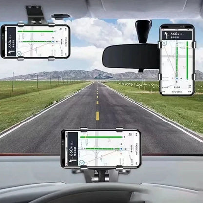 Universele Draaibare Telefoonhouder voor Auto – Veilig en Handsfree Navigeren