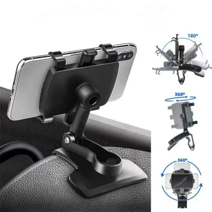 Universele Draaibare Telefoonhouder voor Auto – Veilig en Handsfree Navigeren