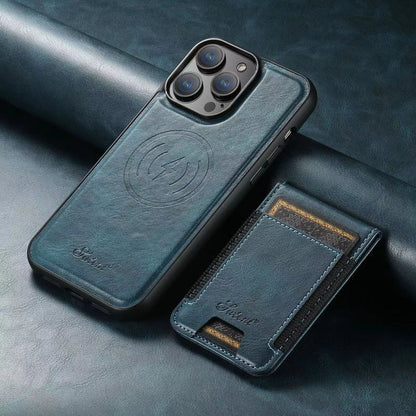 LuxCase Leren Telefoonhoes met Kaartsleuf en Standaard – Geschikt voor iPhone
