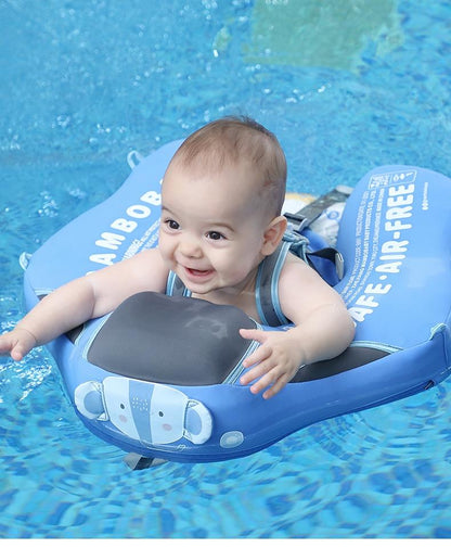 AquaNest Baby Zwemband met UV-Luifel en Veiligheidsharnas