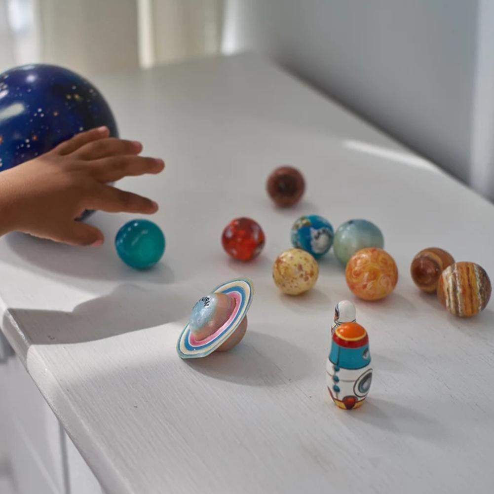 Houten Planeten Set – Educatief Speelgoed voor Kinderen