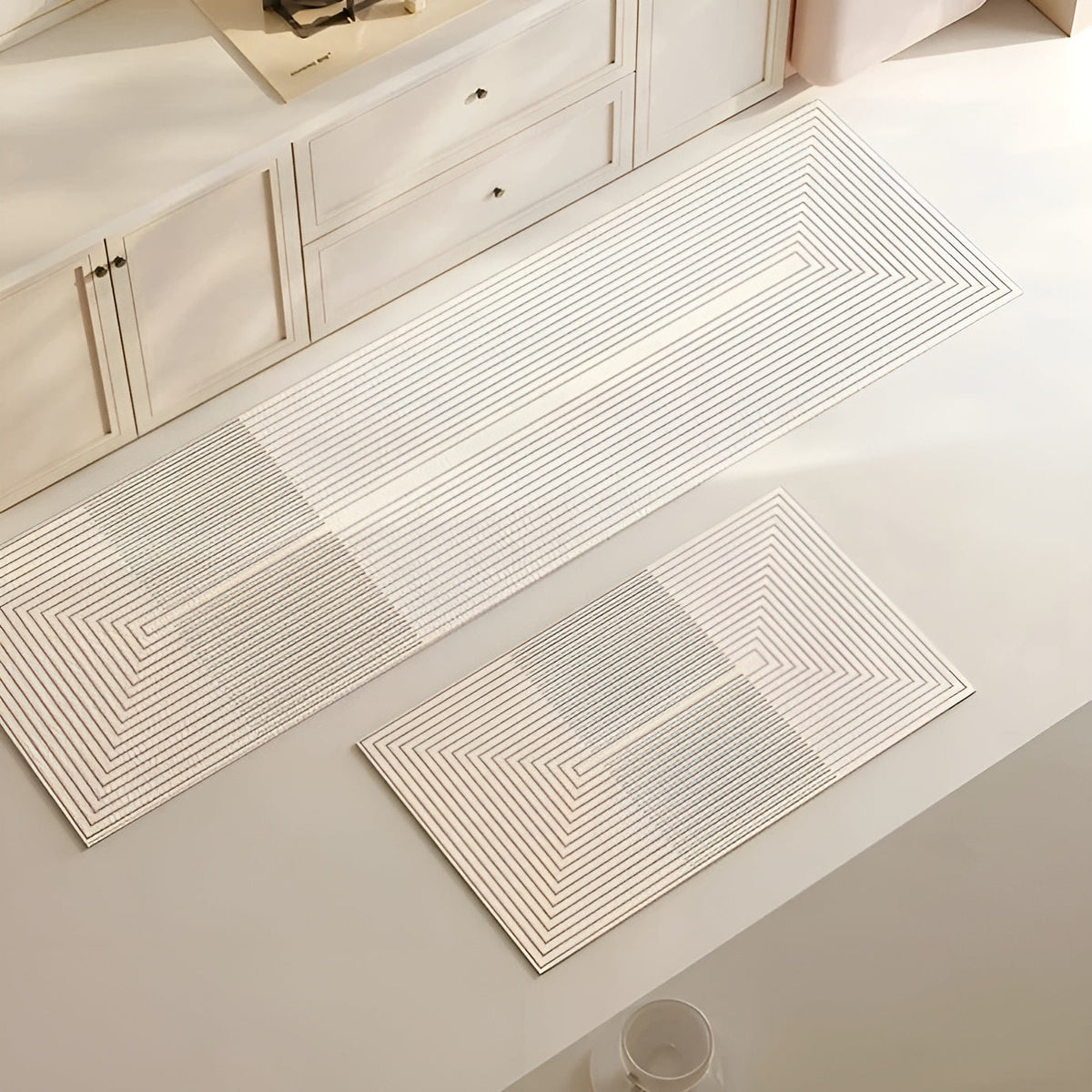 Snelabsorberende diatomiet badmat – antislip & zacht