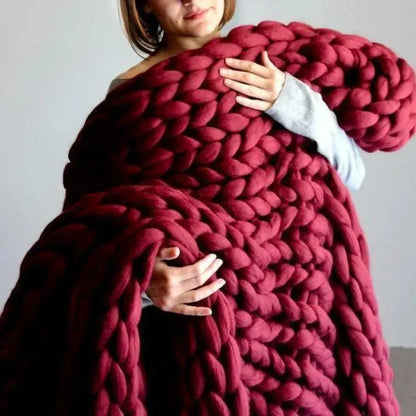 DIY Chunky XL 1000 Gram Schapenwol voor Zachte Dekens - LuxeWool