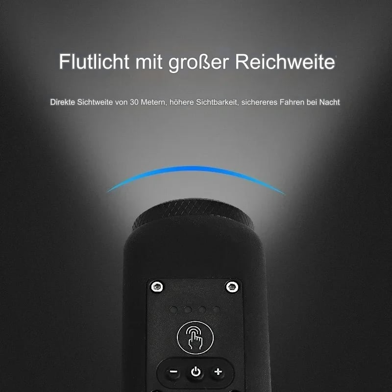 Hybride Fietsalarm met LED-licht | 110dB Bel en Ultrahelder Licht