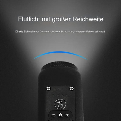 Hybride Fietsalarm met LED-licht | 110dB Bel en Ultrahelder Licht