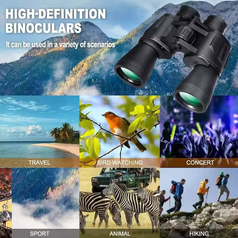 Professionele HD Verrekijker 20x50 - Waterdicht met BAK4-Prisma