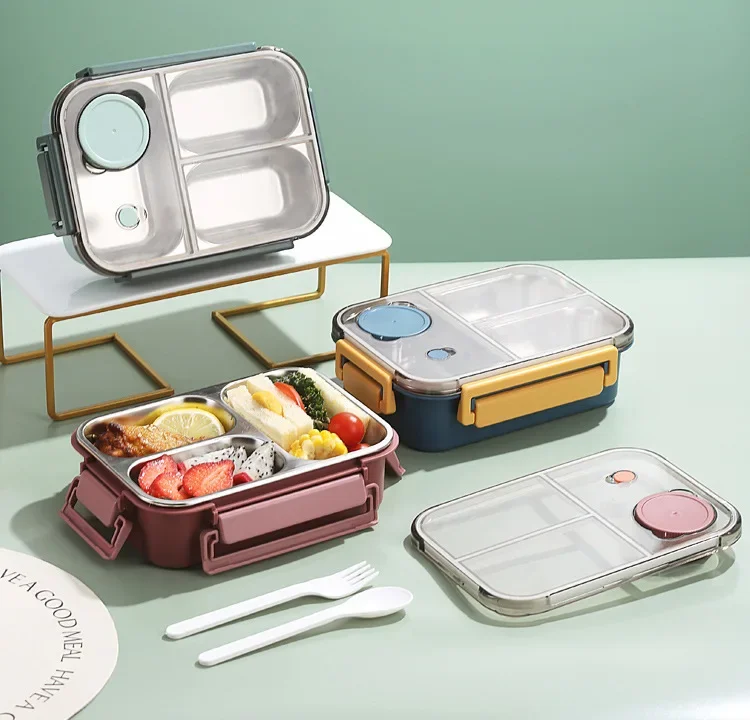 LunchMate herbruikbare lunchdoos – Compact en praktisch voor school, werk & onderweg