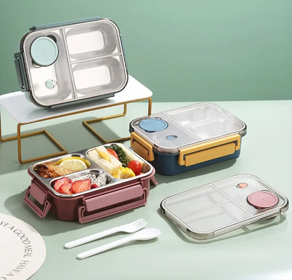 LunchMate herbruikbare lunchdoos – Compact en praktisch voor school, werk & onderweg