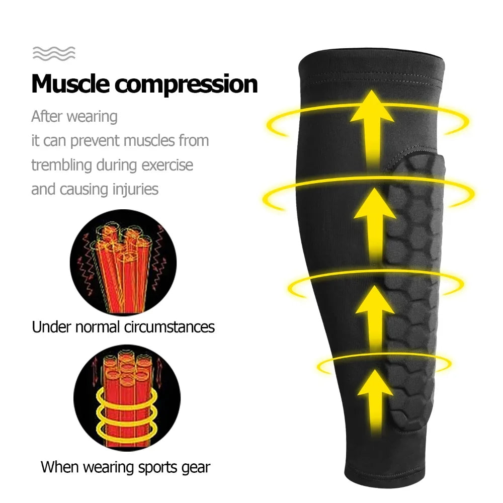 Scheenbeschermers met Schokabsorberende Honingraatstructuur - Voetbalbescherming