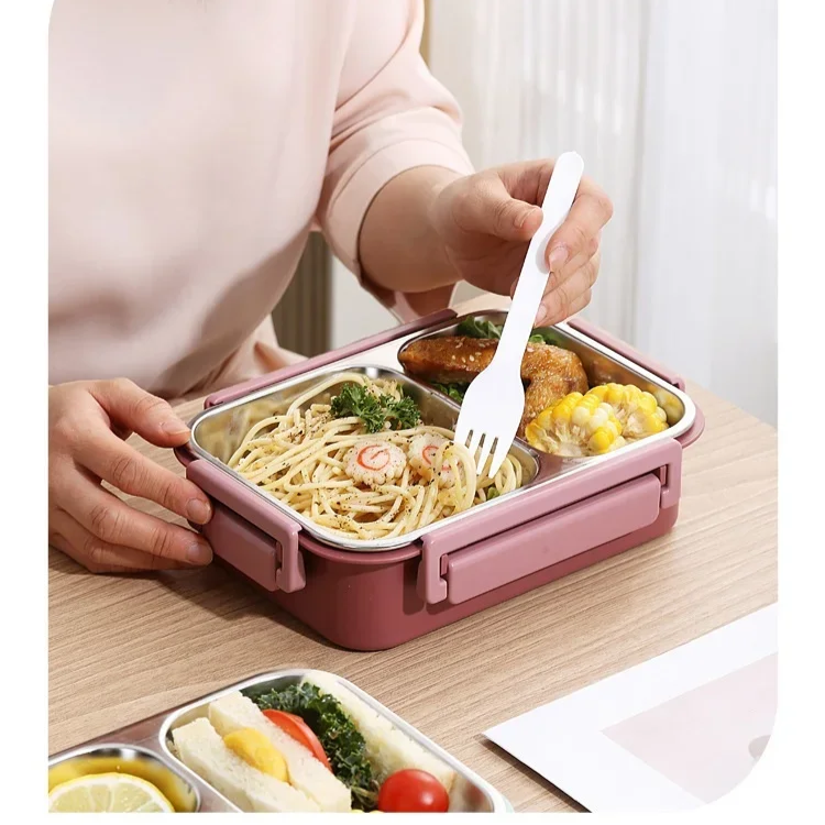 LunchMate herbruikbare lunchdoos – Compact en praktisch voor school, werk & onderweg