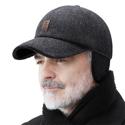 WarmFit Gebreide Winter Cap – Comfortabele Verstelbare Muts voor Koude Dagen