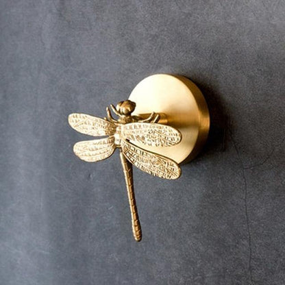 Gouden Messing Muurhaken – Handgemaakte Dierenontwerpen voor Stijlvolle Wanddecoratie