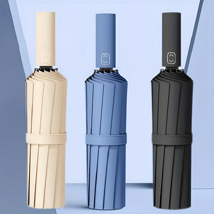 Automatische paraplu – UV-bescherming SPF 50+, Compact & Windbestendig